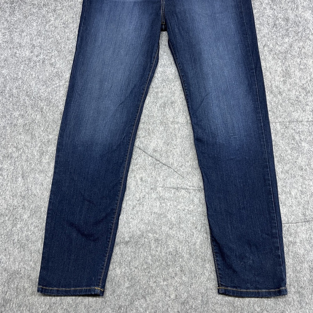 Judy Blue Jeans Womens 3XL Blue Dark Wash Stretch Mid Rise Skinny Plus Size USA - Picture 3 of 15